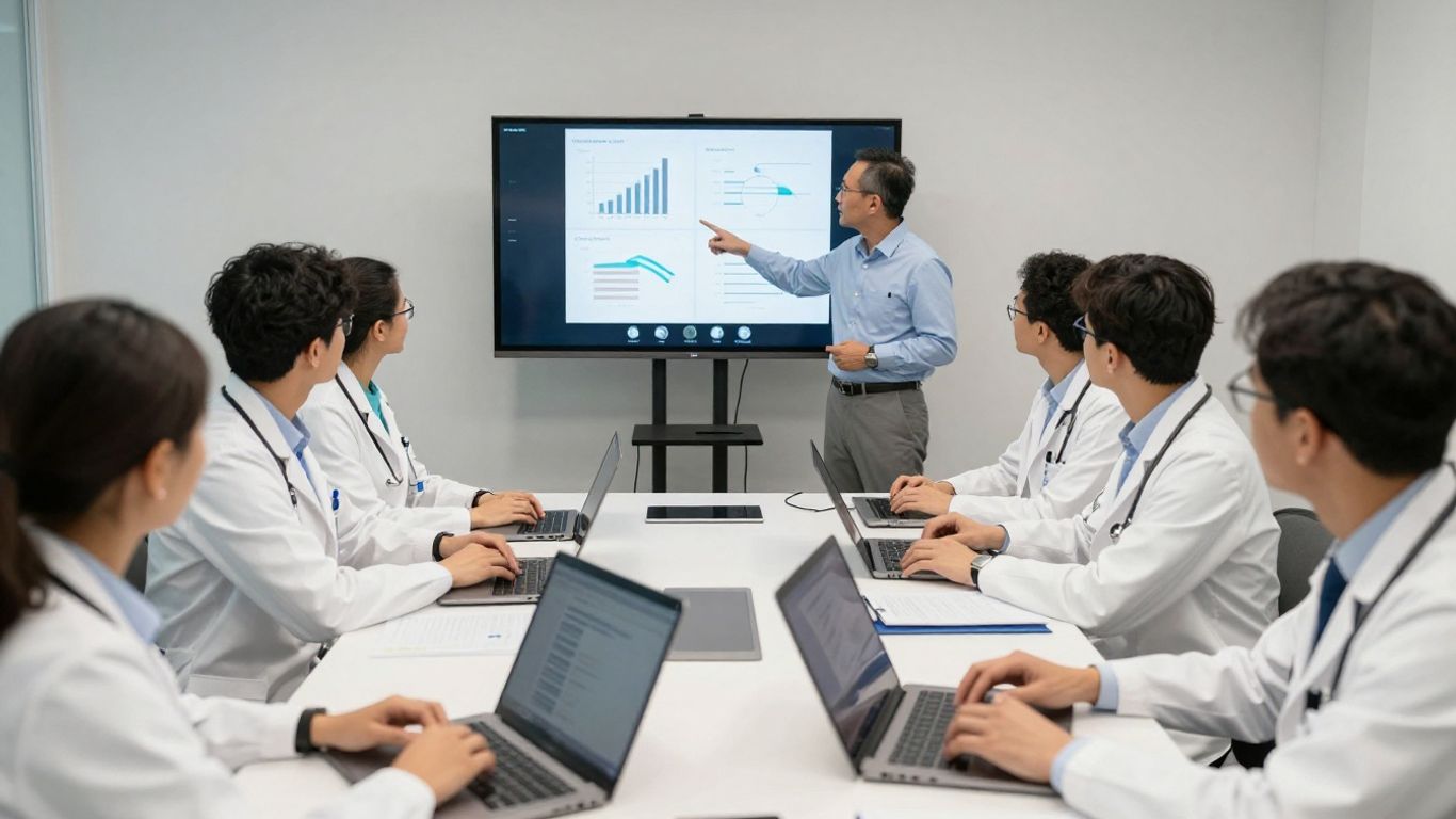 Medical staff training on telepsychiatry best practices.