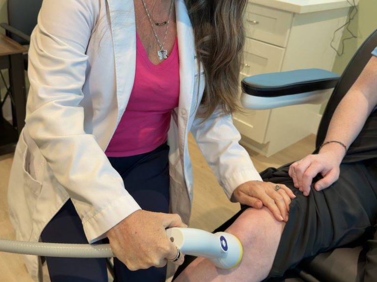 SoftWave therapy treatment at Adoration